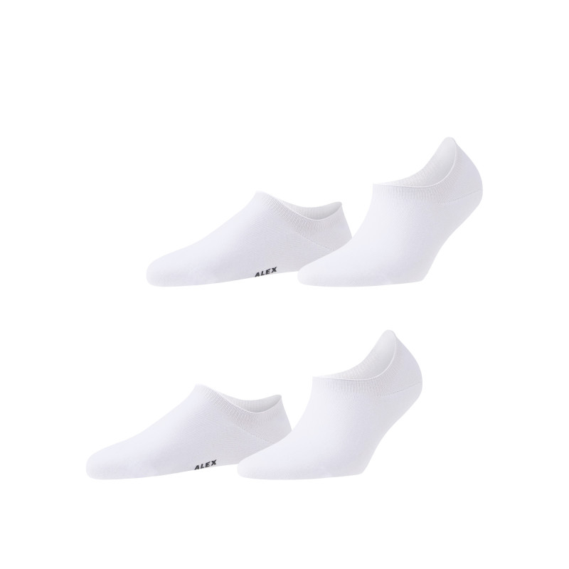 Կանացի միագույն կարճ գուլպա 2 զույգ